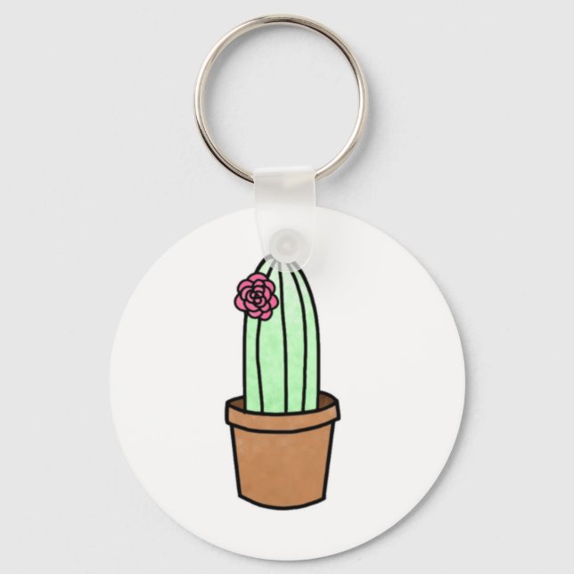 Cactus Key Chain (Front)