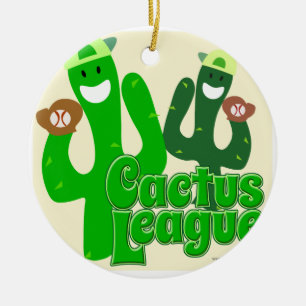 Cactus League Ceramic Tree Decoration