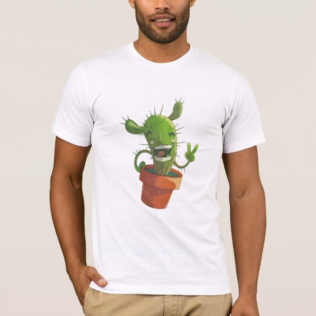 Cactus Loco!! T-Shirt (Front)