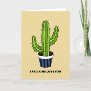 Cactus Love Card