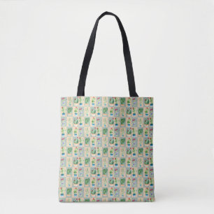 cactus love - watercolor tote bag