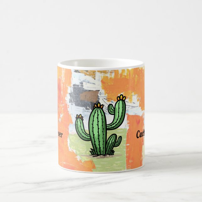 Cactus Lover Coffee Mug (Center)