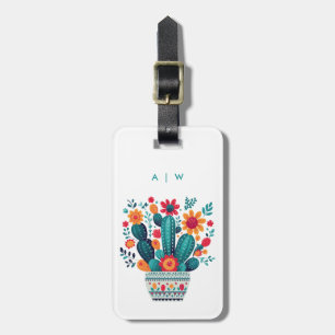 Cactus Luggage Tags