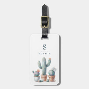 Cactus Luggage Tags