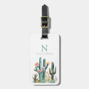Cactus Luggage Tags