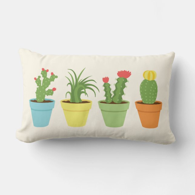 Cactus Lumbar Cushion (Front)