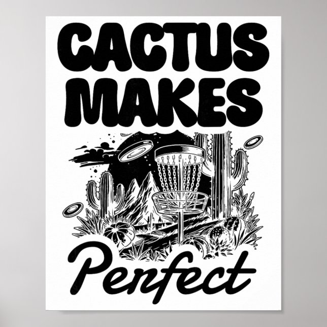 Cactus Makes Perfect Disc Golf Adventure  Poster (Front)
