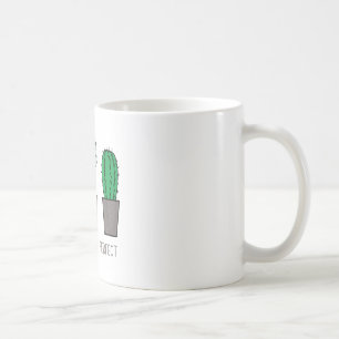Cactus Makes Perfect Pun Coffee Mug