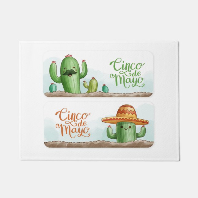 Cactus Mayo Doormat (Front)