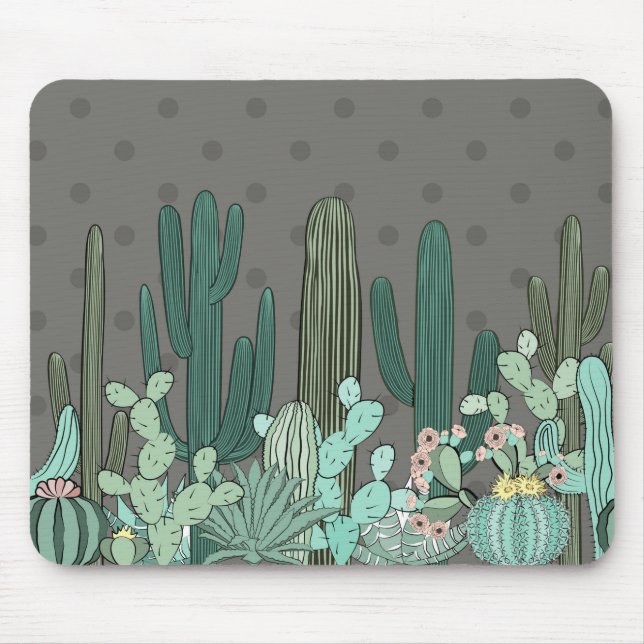 Cactus Mouse Pad (Front)