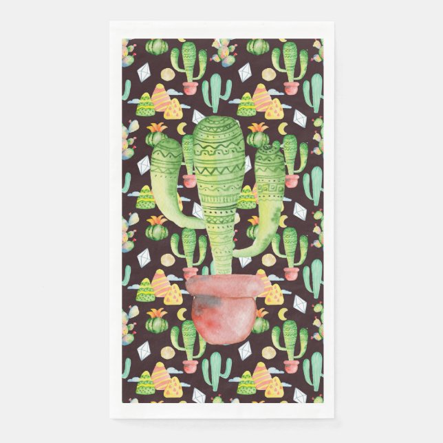 Cactus  napkin (Front)