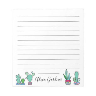 Cactus Notepad