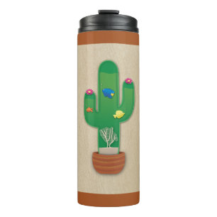 Cactus Oasis Thermal Tumbler