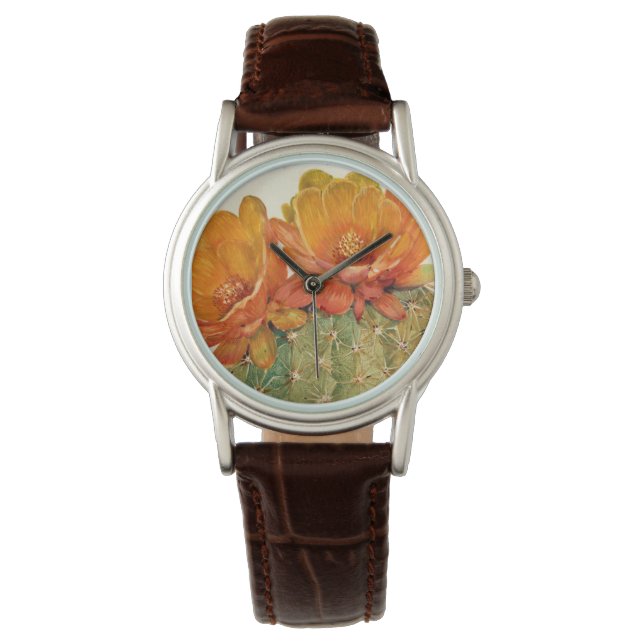 Cactus Orange Blossoms Watch (Front)