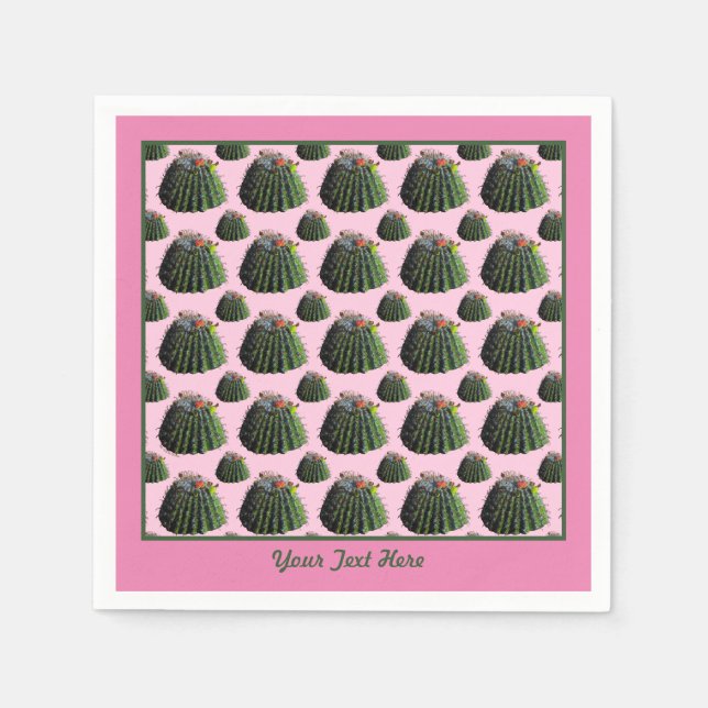 Cactus Paper Napkins (Front)