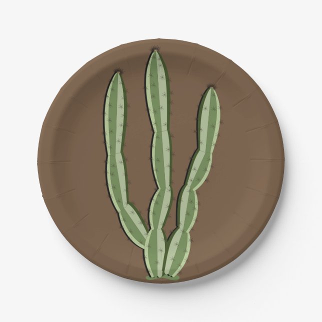 Cactus Paper Plates (Front)
