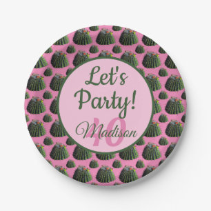 Cactus Paper Plates