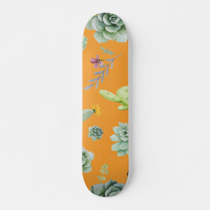 Cactus Pattern 11 Skateboard