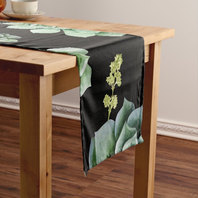 Cactus Pattern 2 Short Table Runner (In Situ)