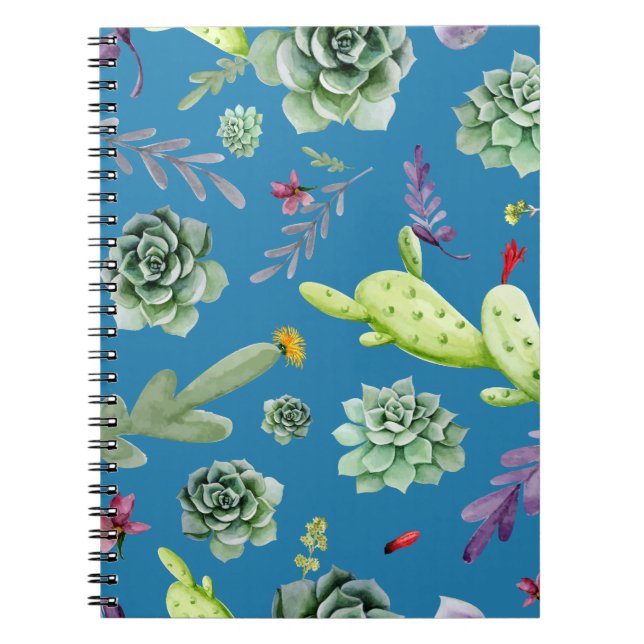 Cactus Pattern 5 Notebook (Front)