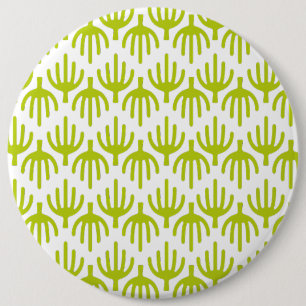 Cactus pattern 6 cm round badge