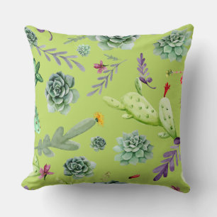Cactus Pattern 6 Cushion