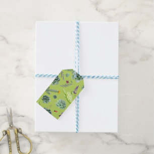 Cactus Pattern 6 Gift Tags