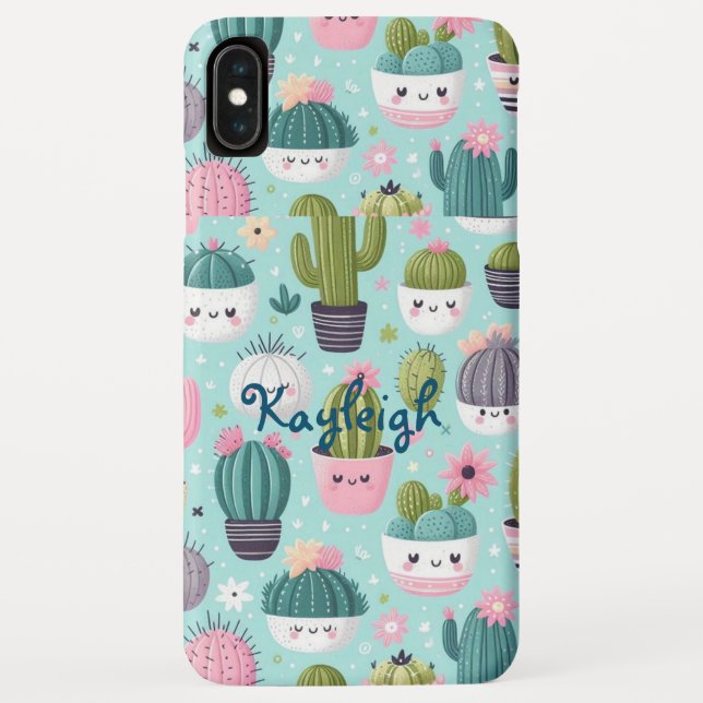 Cactus pattern Case-Mate iPhone case (Back)