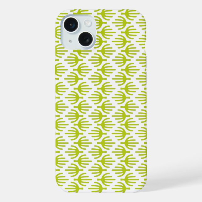 Cactus pattern iPhone case (Back)