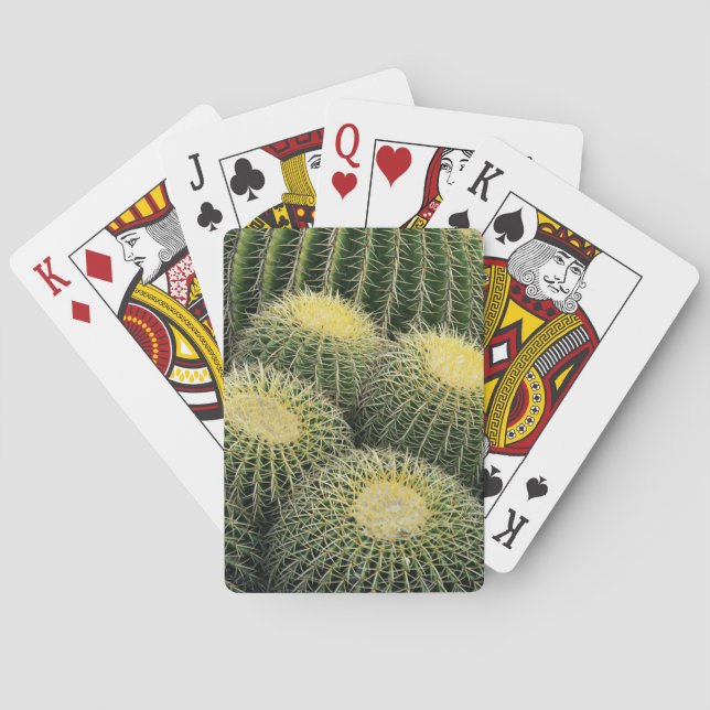 Cactus Pattern Playing Cards (Back)