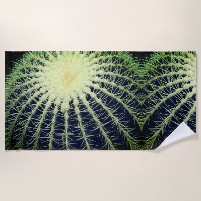 Cactus photography  beach towel (Front)