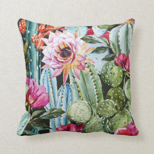 Cactus pillow (Black)