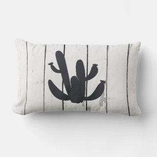 Cactus Plant Graphic Desert Throw Pillow