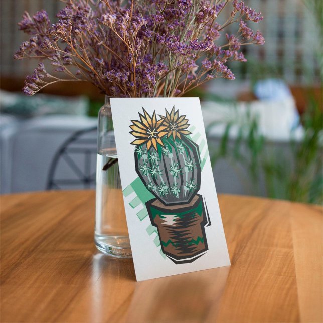Cactus Plant In A Pot Invitation (Creator Uploaded)