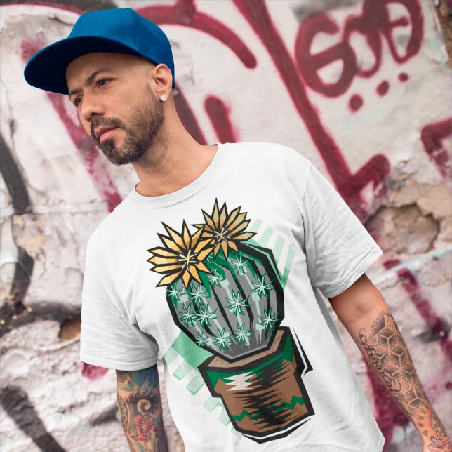 Cactus Plant In A Pot T-Shirt (Creator Uploaded)