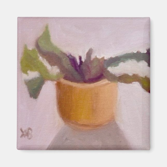 Cactus Plant Magnet (Front)