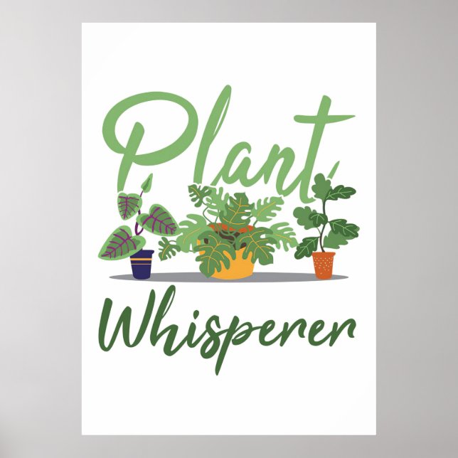 Cactus Plant Whisperer Poster (Front)