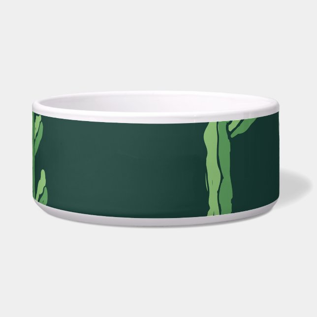 Cactus Plants: Vintage Seamless Background (Front)