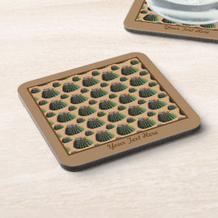 Cactus Plastic Coasters - Personalised Option