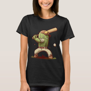 Cactus Playing Sell League Game Sell Practice Play T-Shirt