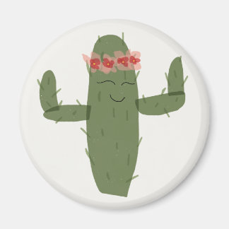 Cactus Princess Magnet