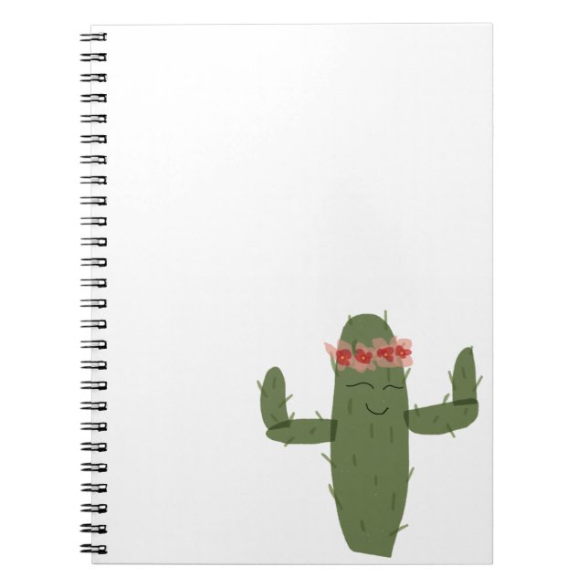 Cactus princess notebook (Front)
