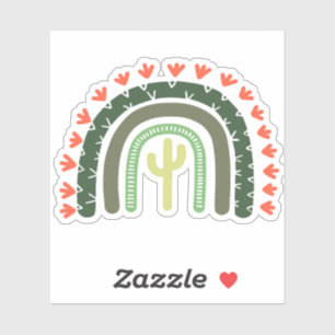 Cactus Rainbow Modern Desert Artisan Southwest Fun
