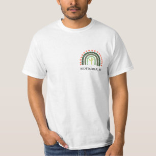 Cactus Rainbow Scottsdale AZ Modern Desert T-Shirt