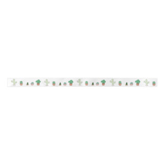Cactus RIbbon Satin Ribbon