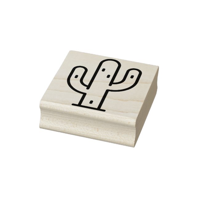 cactus rubber stamp (Stamp)
