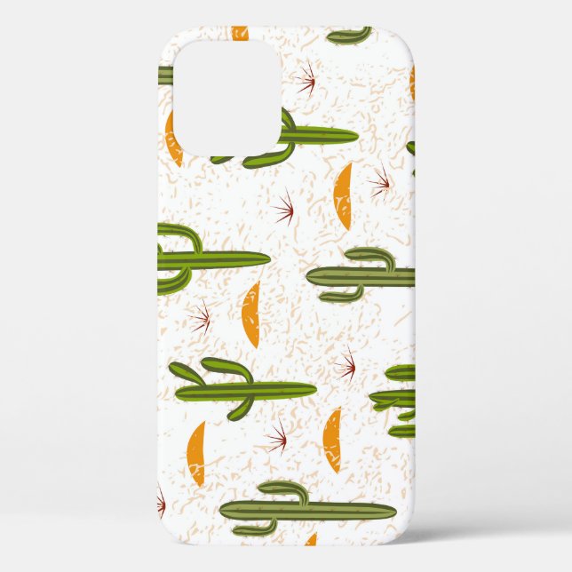 Cactus Sand: Mexican Style Seamless. Case-Mate iPhone Case (Back)