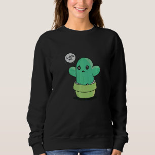 Cactus Serape Cute Cactus plants Mexican Fiesta Sweatshirt