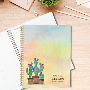 Cactus Southwest Desert Cacti Succulent Custom Planner