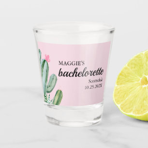 Cactus Succulent Desert Bachelorette Shot Glass